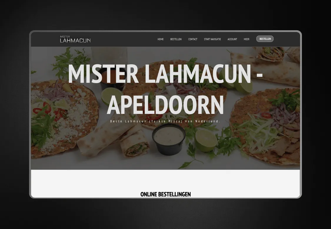 Mister Lahmacun oude website